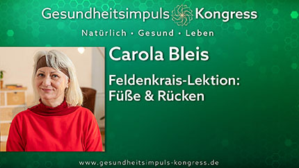 Feldenkrais-Lektion: Füße & Rücken - Carola Bleis